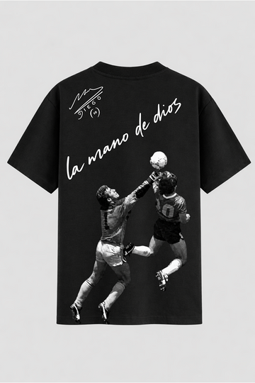 Camiseta Oversized Legend Maradona La mano de Dios!