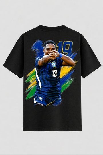 Camiseta Oversized Endrick Promessa Copa do Mundo